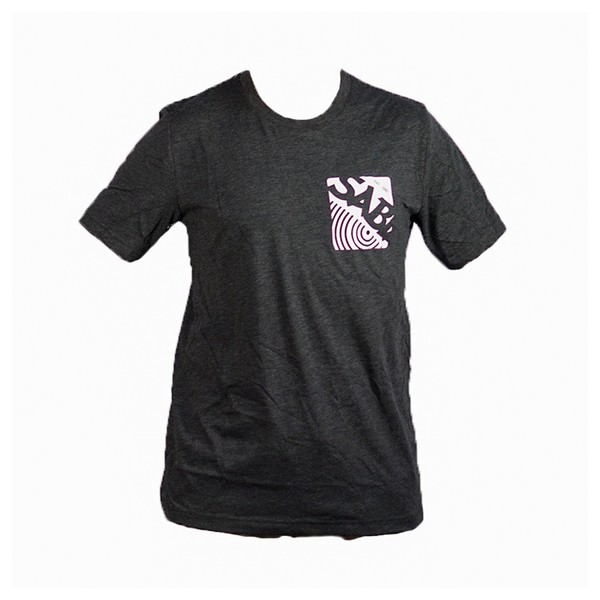 Sabian Charcoal T-Shirt with Pocket Logo, Small