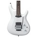 Ibanez JS140 Joe Satriani 2018, White front view close up