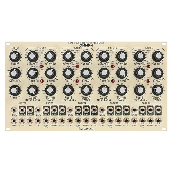 Cwejman MMF-4 Quad Multi Mode Filter and Resonator - Main