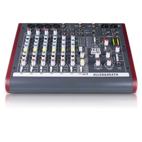 Allen & Heath ZED-10FX USB Compact Stereo Mixer at Gear4music