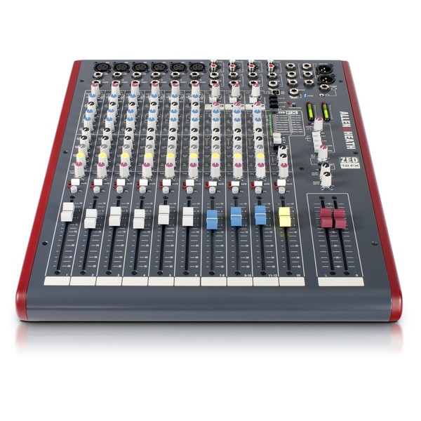 Allen and Heath ZED-12FX USB Compact Stereo Mixer - Front