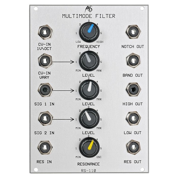 Analogue Systems RS-110 Multiple Mode Filter - Main