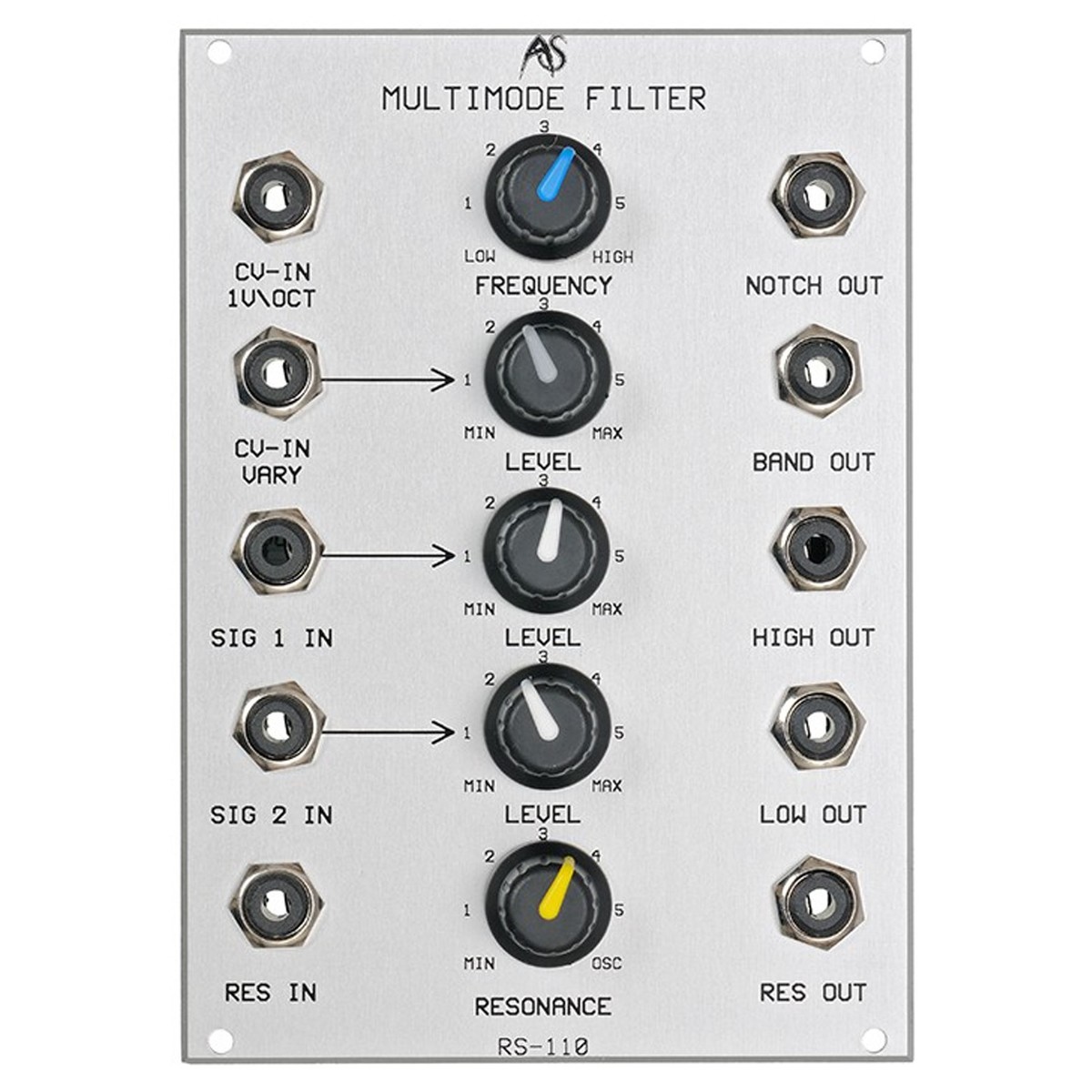 Analogue Systems RS-110 Multiple Mode Filter (Dual Bus) at Gear4music