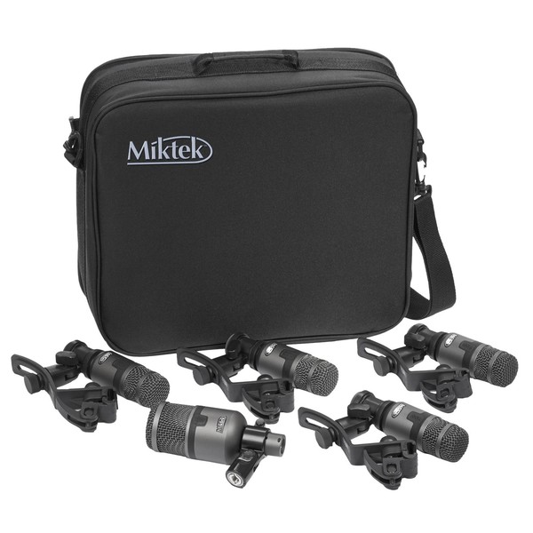 Miktek TDK5 Drum Mic Set - Angled