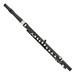 Nuvo Student Flute, Black and Steel