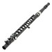 Nuvo Student Flute, Black and Steel