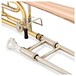 Conn Selmer 525TB Bb/F Tenor Trombone, Gold Brass Bell