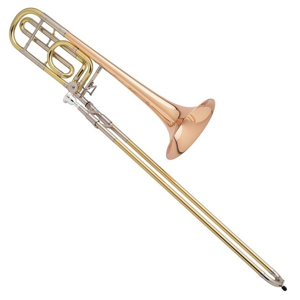 Courtois AC440BR Bb/F Tenor Trombone, Yellow Brass Slide