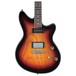 Ibanez CMM3 Chris Miller (You Me At Six) 2018, Tri Fade Burst front close up view