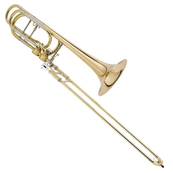 Courtois AC550 Bass Trombone, Hagmann, Gold Brass Bell