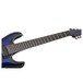 Schecter Blackjack SLS C-7 Passive, See Thru Blue Burst fingerboard