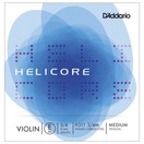 D'Addario Helicore Violin E String, 3/4 Size, Medium&nbsp;