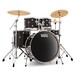 Natal  Arcadia Pappel 5pc 22'' Drum-Kit,    Hardware & Becken,    Black
