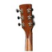 Ibanez AVD9-NT Artwood Vintage, Natural High Gloss headstock rear view