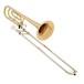 Besson BE144G Bb/F Trombone, Gold Lacquer