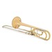 Besson BE144G Bb/F Trombone, Gold Lacquer