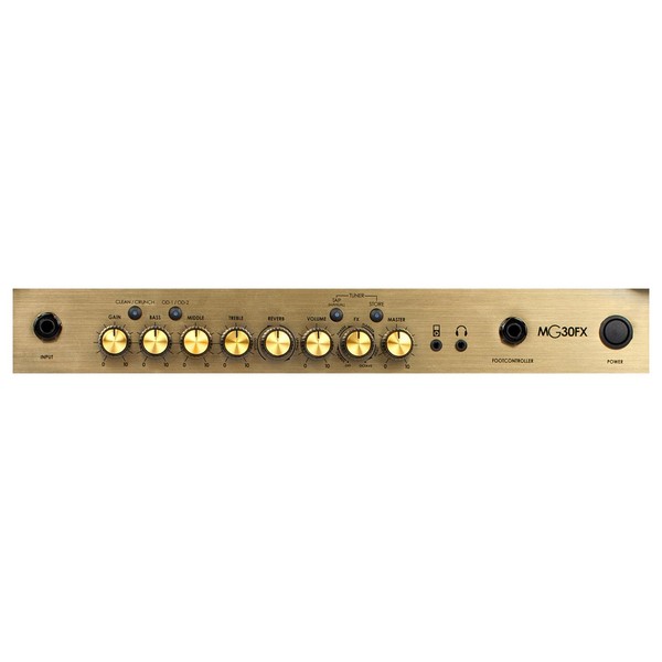 Marshall MG30GFX Gold 30W Guitar Combo controls