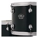 Natal Arcadia Poplar 5pc 22'' Drum Kit, Hardware & Cymbals, Black