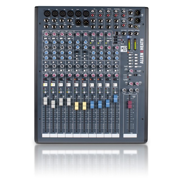 Allen and Heath XB-14-2 Broadcast Mixer With Telco Channel - Top
