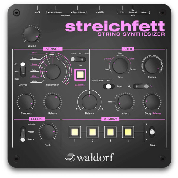 Waldorf Streichfett String Synthesizer 