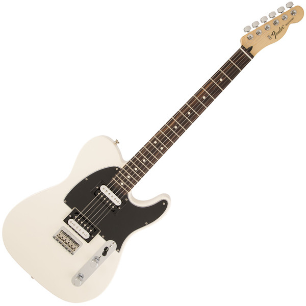 Fender Standard Telecaster HH Electric Guitar, Olympic White