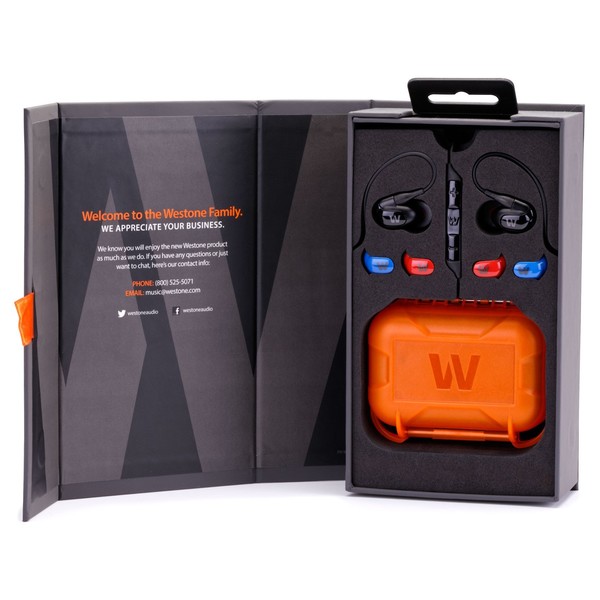 W20 Earphones, Black - Boxed