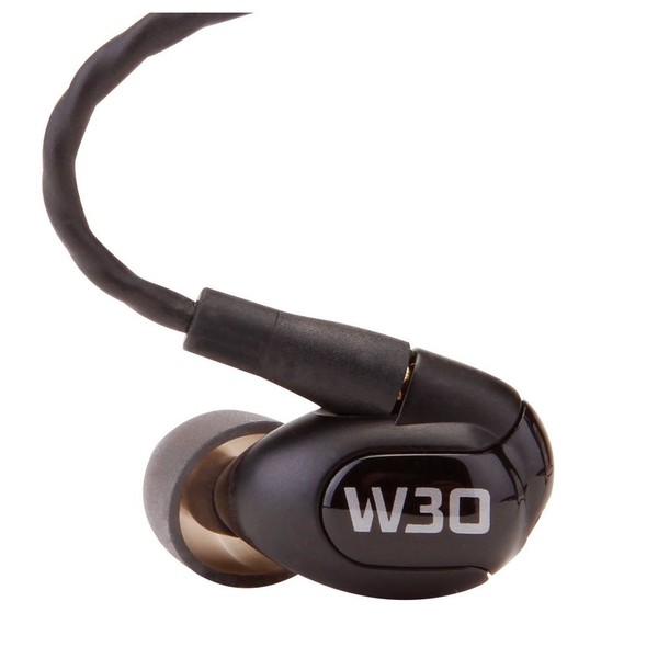 W30 Earphones, Black - Detail