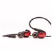 Westone W40 In-Ear Headphones, Black - With Red Faceplates