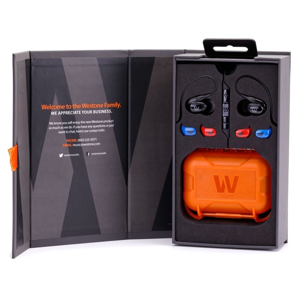 Westone W40 Earphones, Black - Boxed