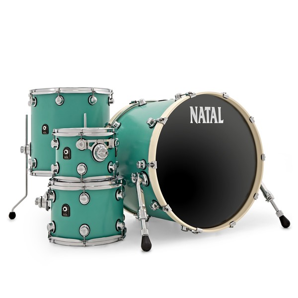 Natal Café Racer 22" 4pc Shell Pack, Sea Foam Green