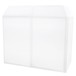 Equinox Aluminium Lightweight DJ Booth System MKII, White Cover Equinox Aluminium Lightweight DJ Booth System MKII, White Cover