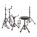 SJC Drums Foundation Shadow 6pc Hardware Pack