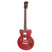 Hofner Verythin Deluxe Electric Guitar, Transparent Red front