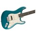 Fender American Elite Strat HSS EB, Ocean Turquoise front close up