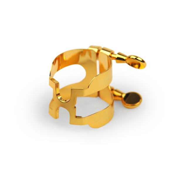 Rico by D'Addario H-Ligature for Tenor Sax, Gold-Plated, Ligature
