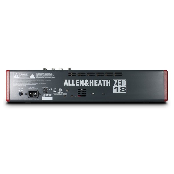 Allen & Heath ZED-18 Analog Mixer With USB at Gear4music