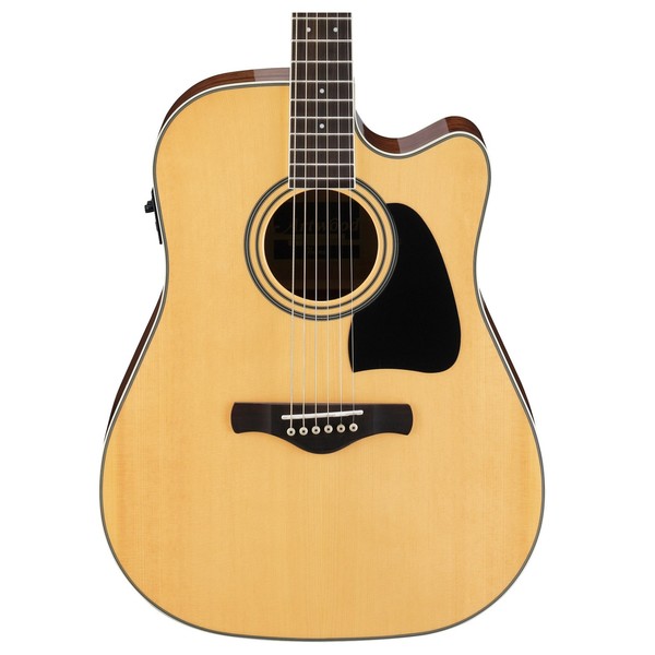 Ibanez AW70ECE Artwood 2018, Natural front close up