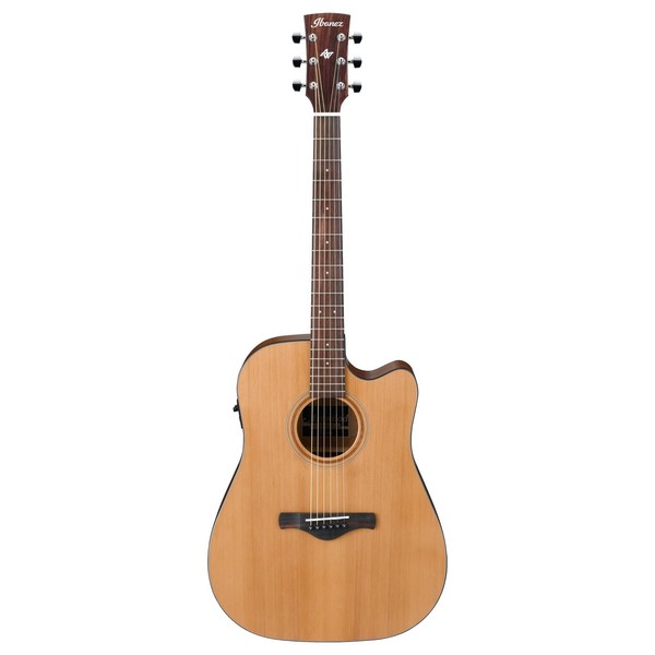 Ibanez AW65ECE Artwood, Natural Low Gloss front