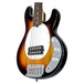 Sterling by Music Man StingRay Classic Bass, 3-Tone Sunburst front angle close up