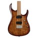 Sterling by Music Man John Petrucci JP150, Flame Maple Island Burst front close up