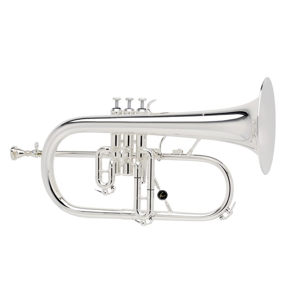 Courtois AC154 Flugel Horn, Silver Plated