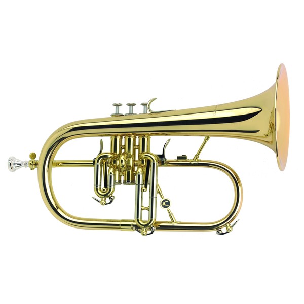 Courtois AC155R Flugel Horn, Reverse Lead Pipe, Lacquered