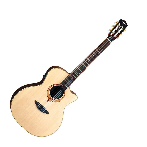 Luna Heartsong Nylon Folk Electro Acoustic Guitar with USB