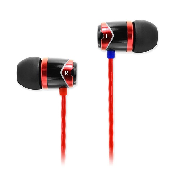 SoundMAGIC E10 In-Ear Headphones, Red - Main
