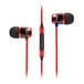 SoundMAGIC E10c In-Ear Headphones with Mic, Red - Main