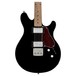 Sterling by Music Man Valentine, Black front close up