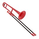 pBone Trombone in Plastica, Rosso