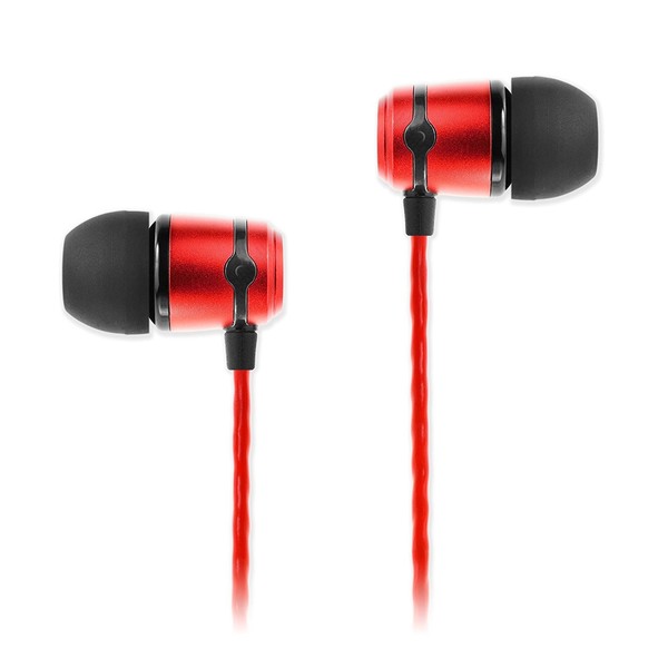 SoundMAGIC E50 In-Ear Headphones, Red - Main