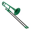 pBone Trombone in Plastica, Verde
