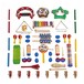 32pc KS1 Colour Percussion Set by Gear4music